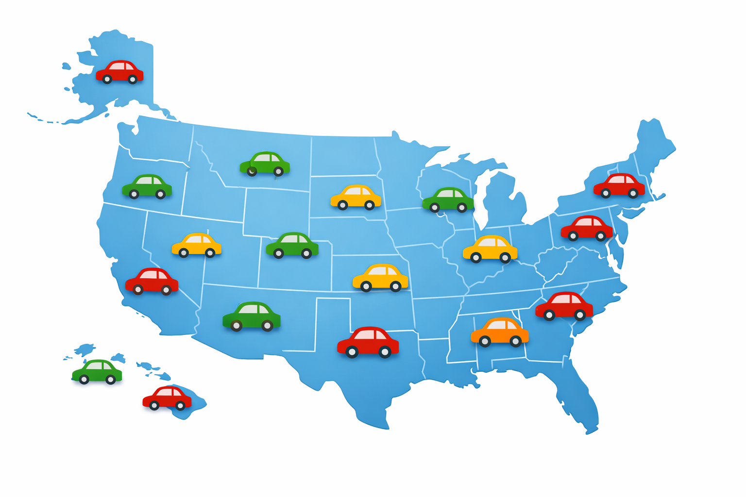 SR-22 Insurance Help: SR-22 Insurance Cost by State in the United States